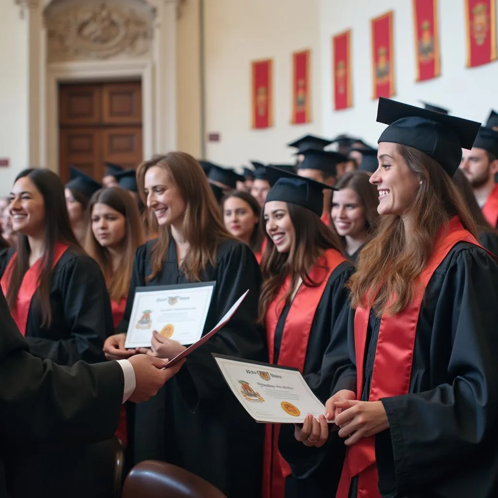 Cerimônia de formatura